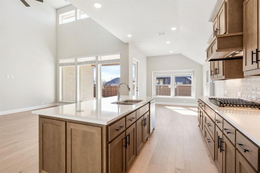 Furnished interior view inside a new home in Timberbrook, Justin (Image 17).