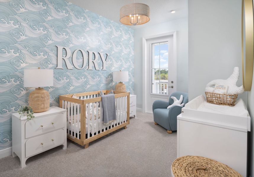 Representative furnished interior of a home built from the Oxeye by Mattamy Homes in Newfield, Palm City (Image 13).