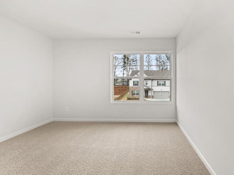 Spacious, unfurnished interior of a new home in Thompson Ridge, Dallas (Image 43). Spacious, unfurnished interior of a new home in Thompson Ridge, Dallas (Image 43).