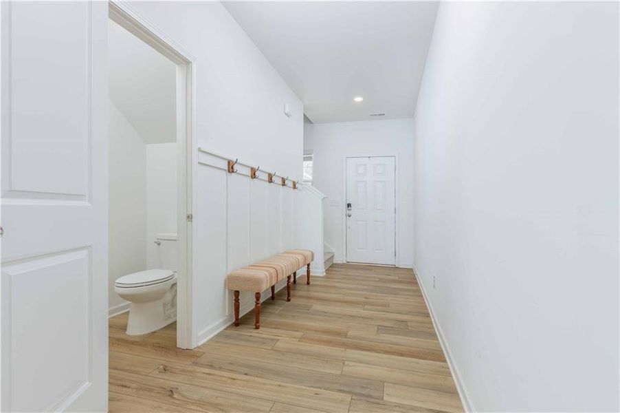 Furnished interior view inside a new home in Creekside at Farmers Crossing, Ball Ground (Image 5).