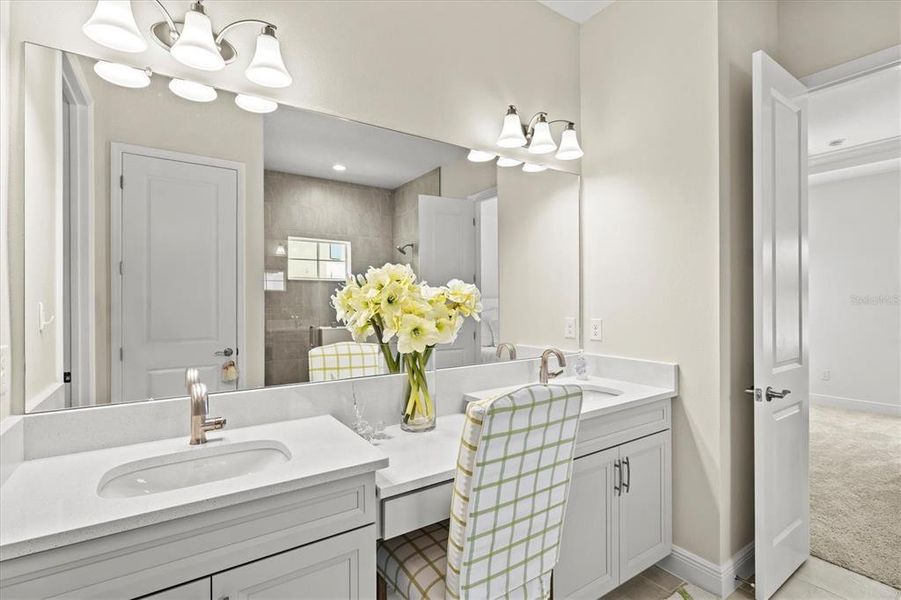 Furnished interior view inside a new home in Crosswind Ranch, Parrish (Image 66).