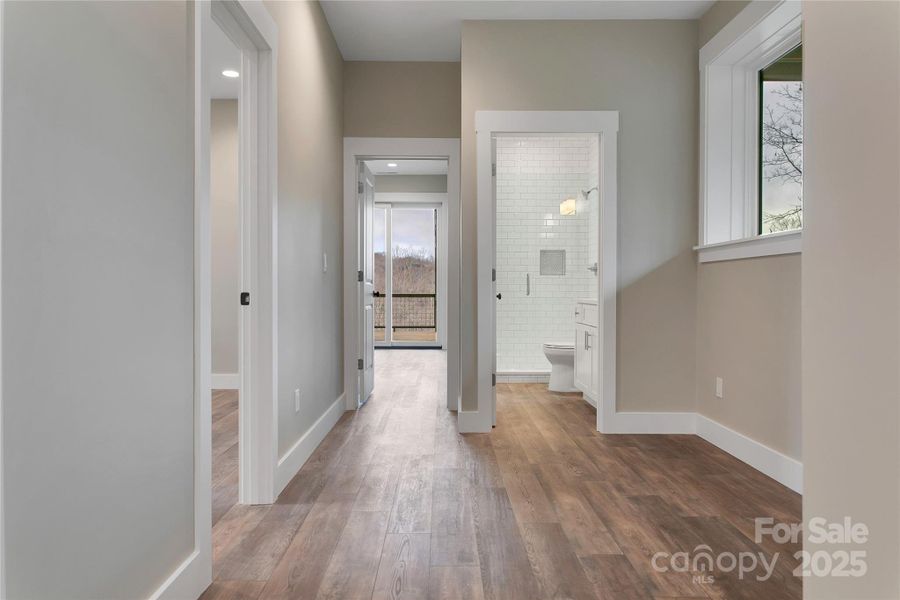 Spacious, unfurnished interior of a new home in , Pisgah Forest (Image 21).