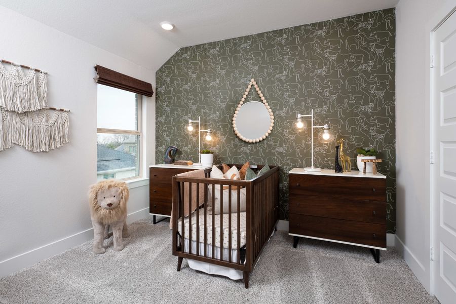 Representative furnished interior of a home built from the Ivy by Tri Pointe Homes in Union Park, Little Elm (Image 11).