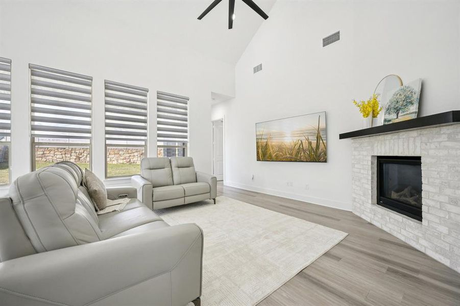 Furnished interior view inside a new home in , McKinney (Image 5).