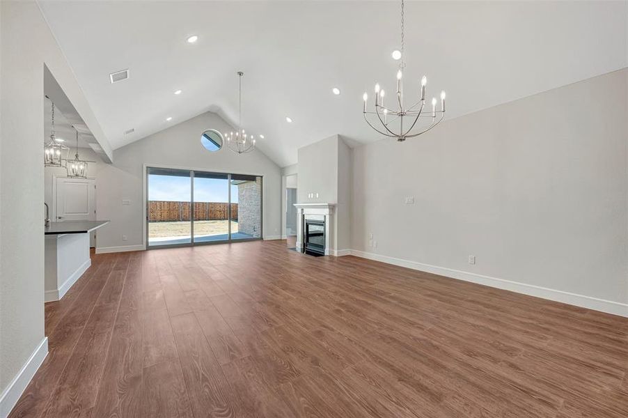 Spacious, unfurnished interior of a new home in Timberbrook, Justin (Image 34).