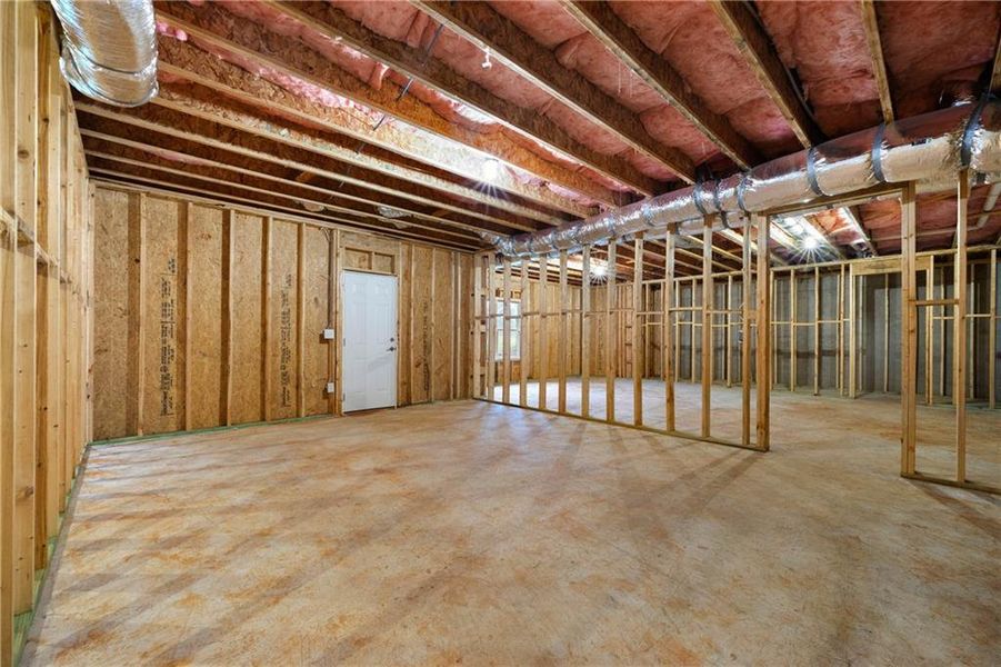 In-progress construction of a new home in Steeplechase, Hoschton, GA (Image 42).