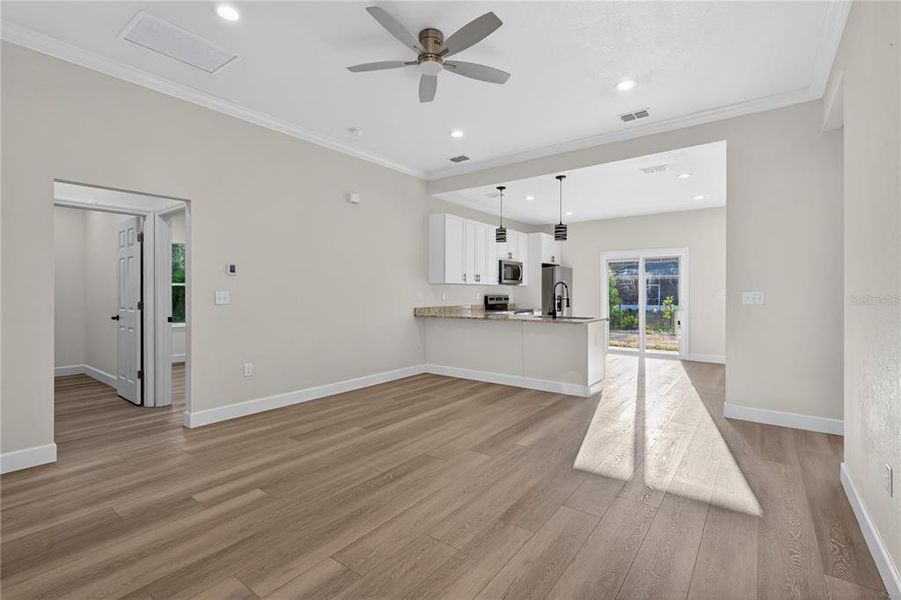 Spacious, unfurnished interior of a new home in , Williston (Image 8). Spacious, unfurnished interior of a new home in , Williston (Image 8).