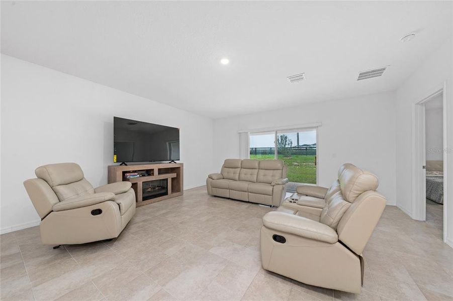 Furnished interior view inside a new home in Waterstone, Groveland (Image 14).