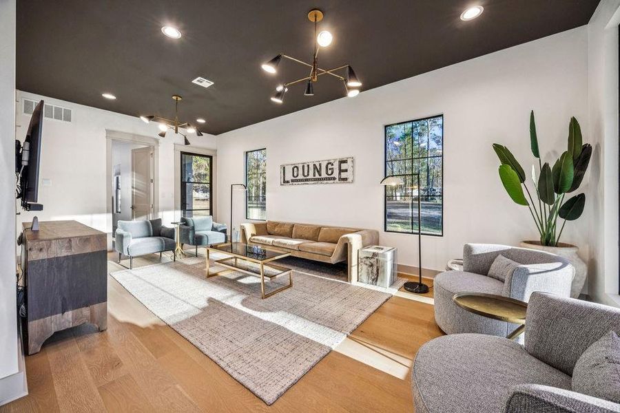 Furnished interior view inside a new home in , Brookeland (Image 35).