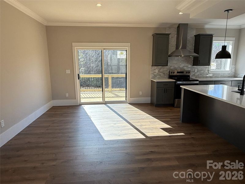 Spacious, unfurnished interior of a new home in , Morganton (Image 11).
