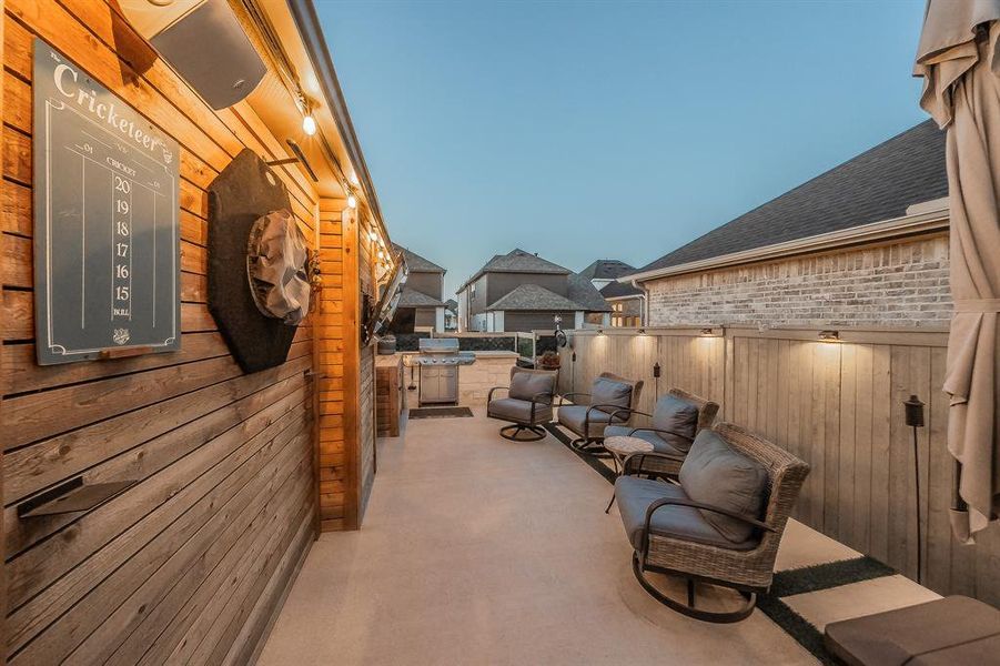 Front exterior of a new home in Pecan Square, Northlake, TX, highlighting curb appeal (Image 23).