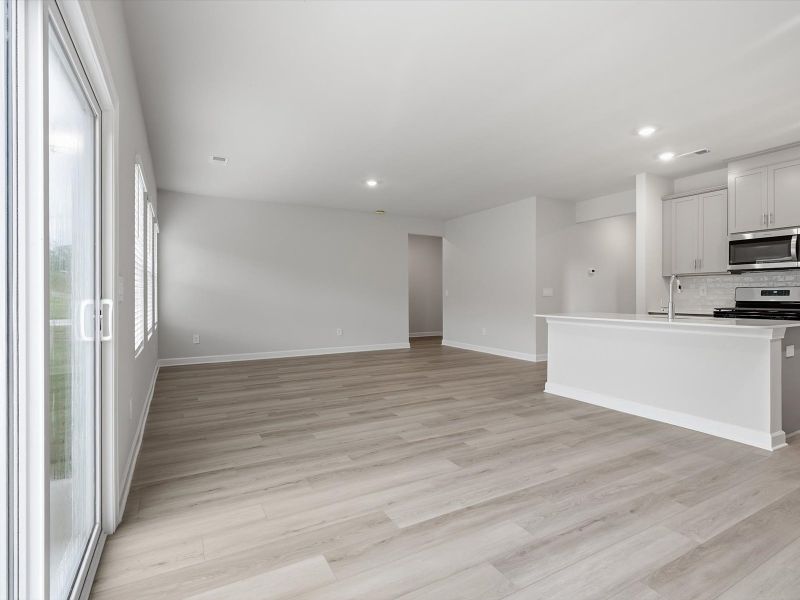 Spacious, unfurnished interior of a new home in Collier Ridge, Moore (Image 12). Spacious, unfurnished interior of a new home in Collier Ridge, Moore (Image 12).