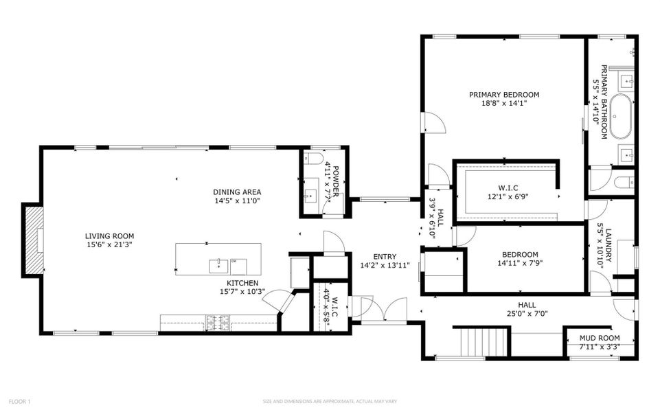 First floor floorplan First floor floorplan