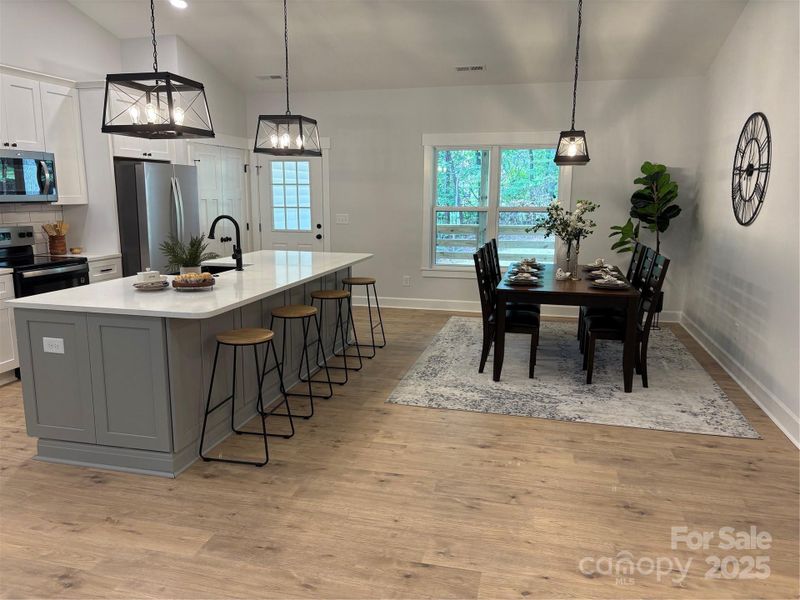 Furnished interior view inside a new home in , Spencer (Image 10). Furnished interior view inside a new home in , Spencer (Image 10).