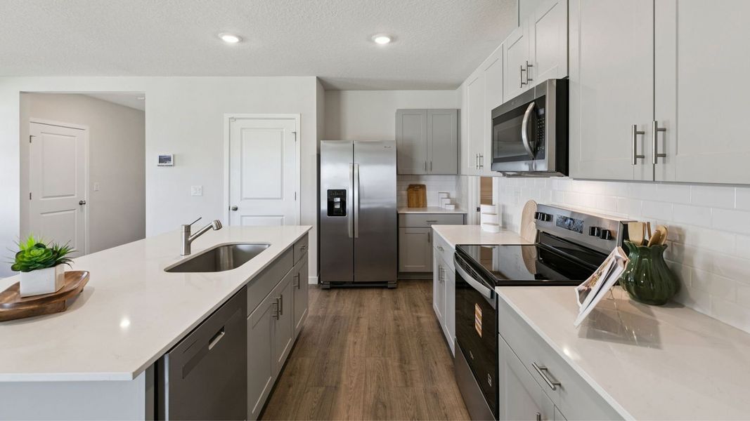 Furnished interior view inside a new home in Campbell Crossing, Port Orange (Image 4).