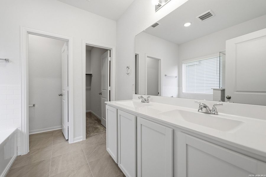 Furnished interior view inside a new home in Red Hawk Landing, San Antonio (Image 5).