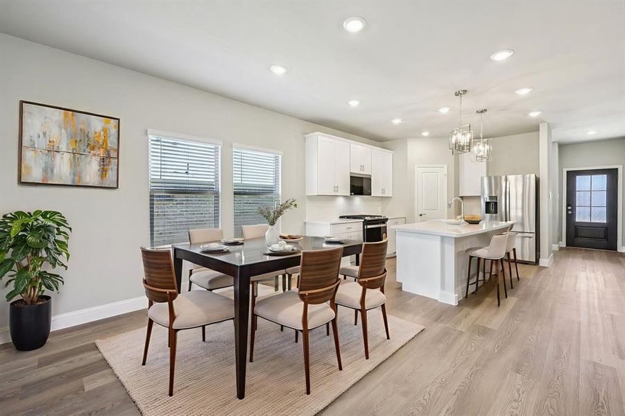 Photo is not of the actual home, but is an inspirational photo of builder’s model home and may depict options, furnishings, and/or decorator features that are not included.