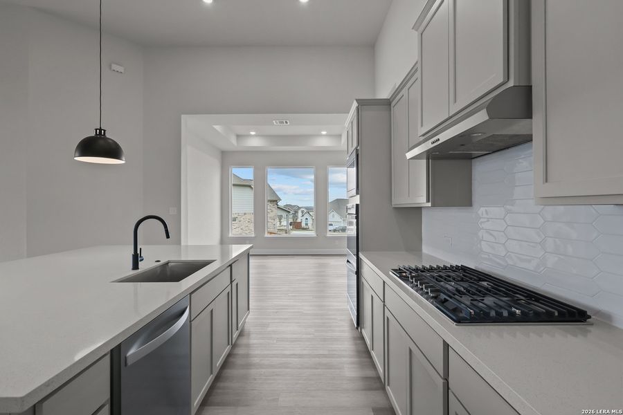 Furnished interior view inside a new home in Homestead, Schertz (Image 15).