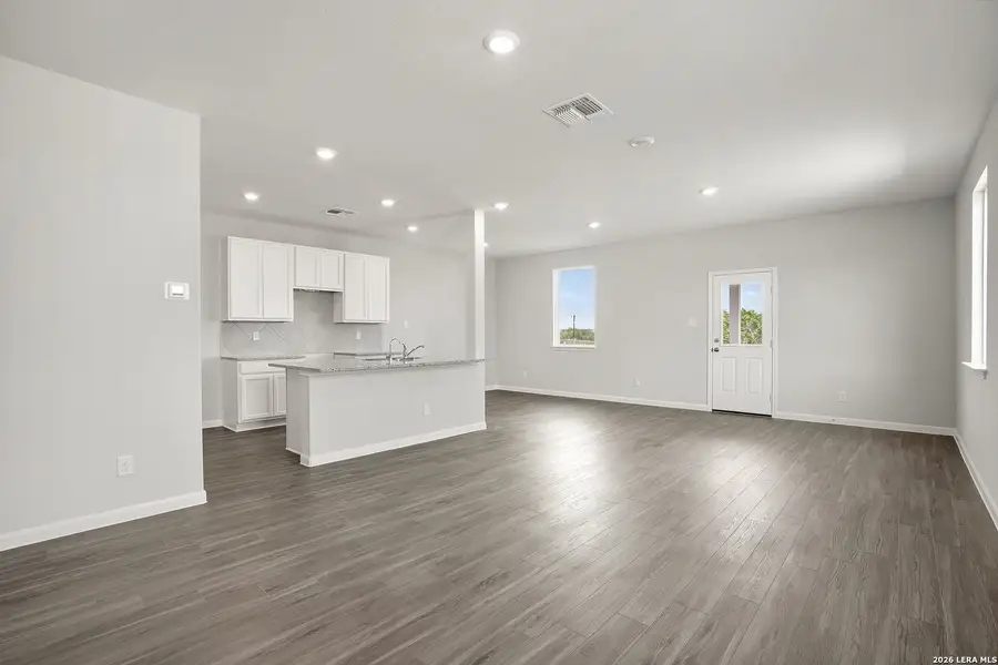 Spacious, unfurnished interior of a new home in Katzer Ranch, Converse (Image 14). Spacious, unfurnished interior of a new home in Katzer Ranch, Converse (Image 14).