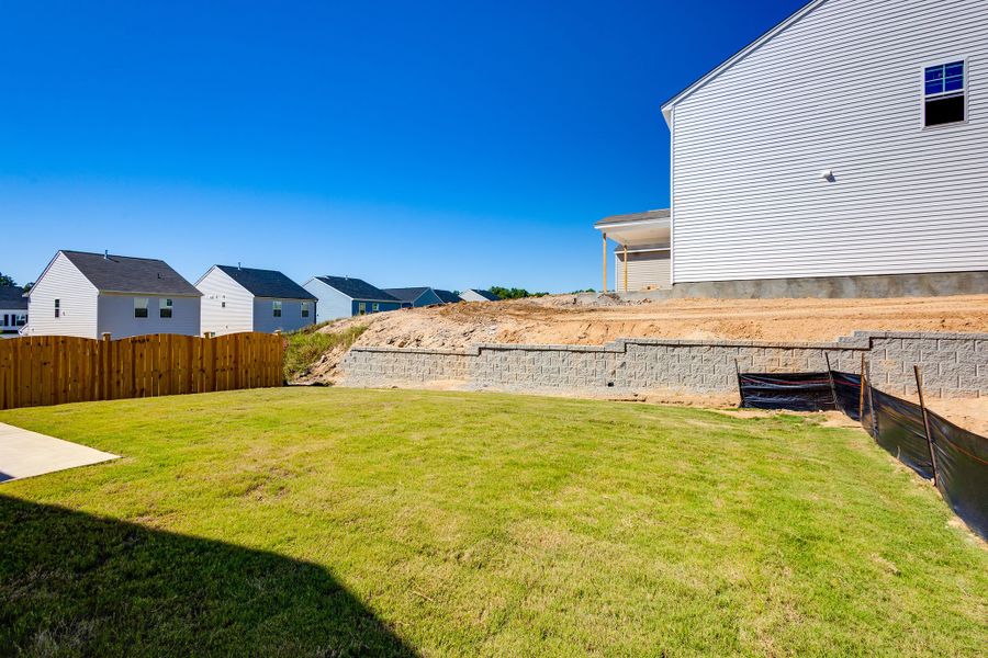 Exterior details and patio area of a home in Bluefield, Lexington (Image 4).