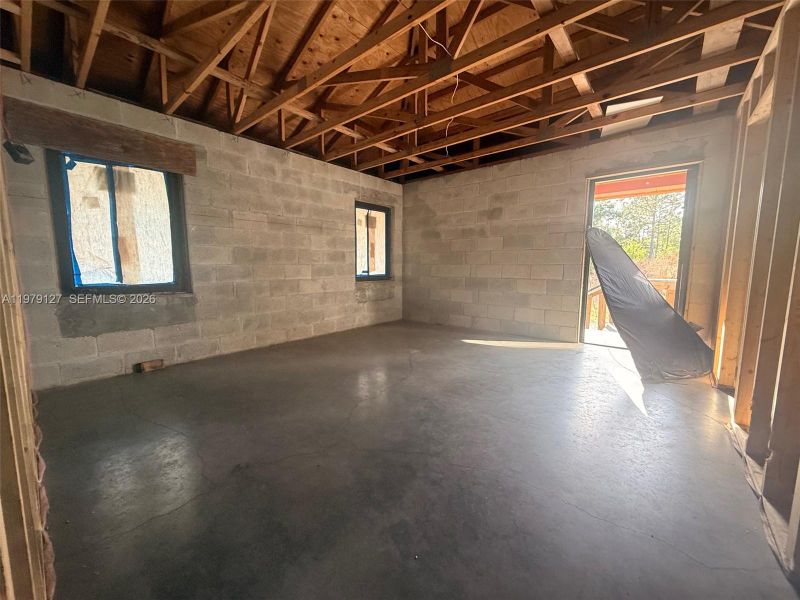 In-progress construction of a new home in , Clewiston, FL (Image 6).