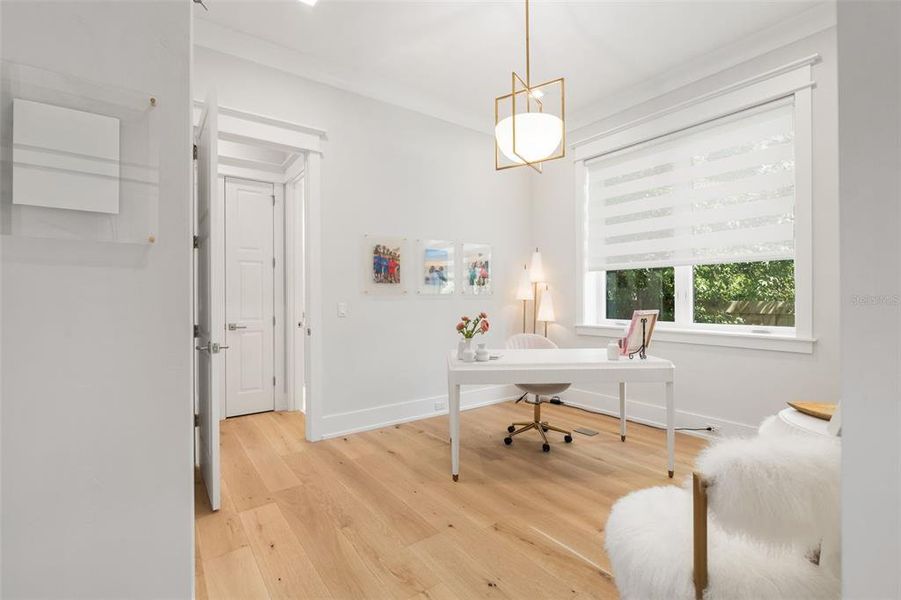 Furnished interior view inside a new home in , Gainesville (Image 18).