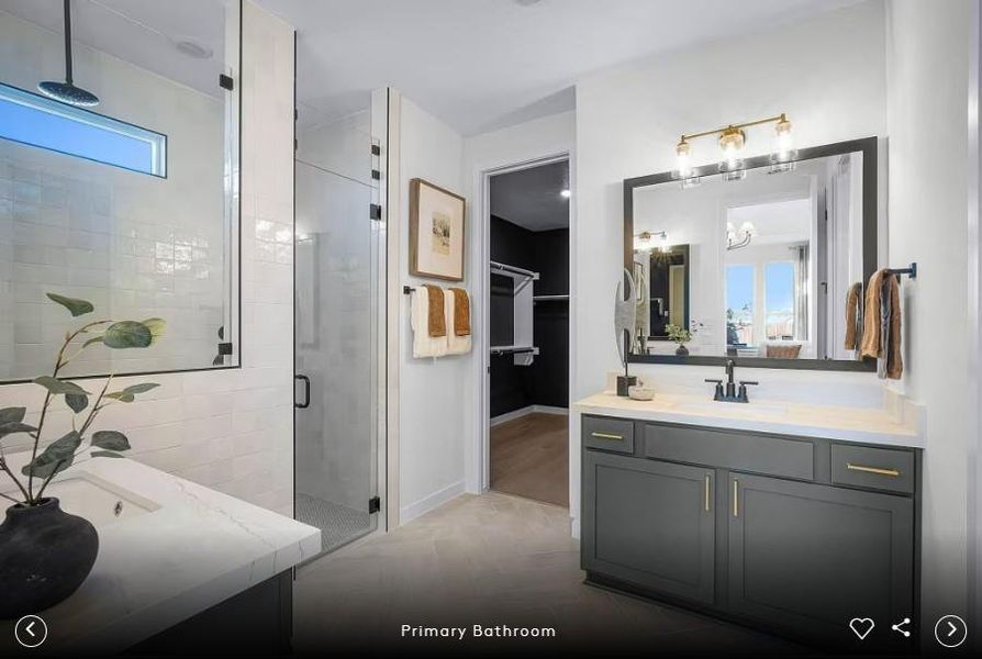 Interior photos- Photo of Pulte model home with same floor plan, not of actual home listed.