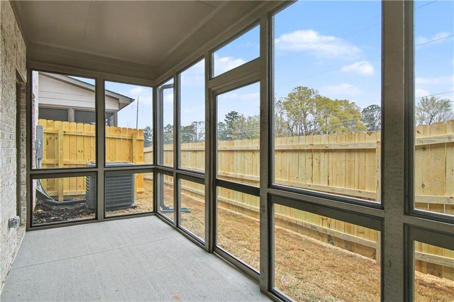 Exterior details and patio area of a home in , Norcross (Image 4). Exterior details and patio area of a home in , Norcross (Image 4).