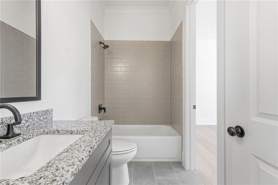 Furnished interior view inside a new home in , Marietta (Image 7).