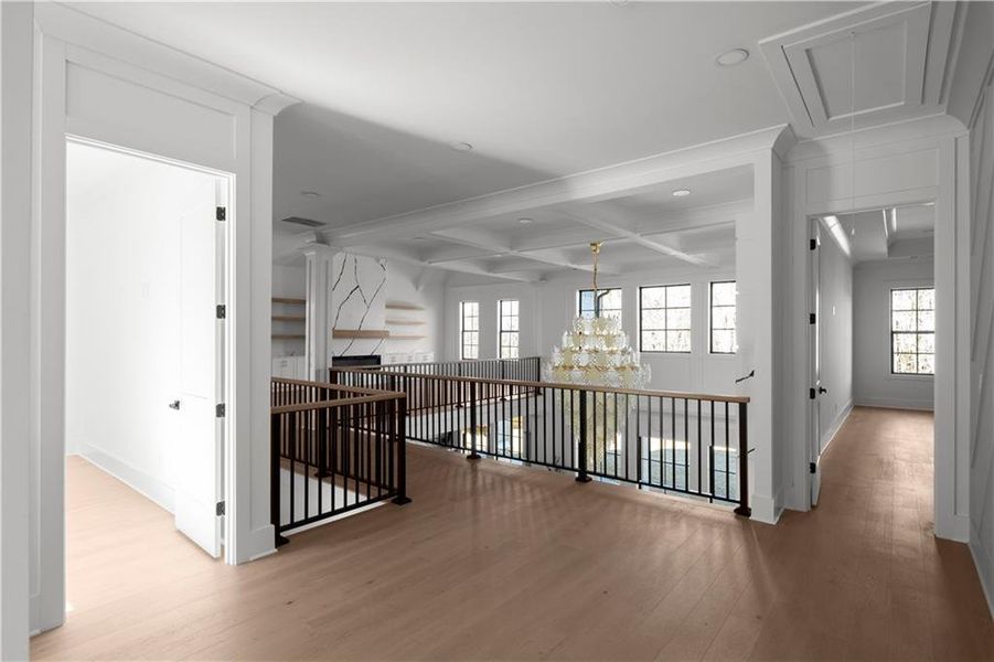 Furnished interior view inside a new home in , Suwanee (Image 45).