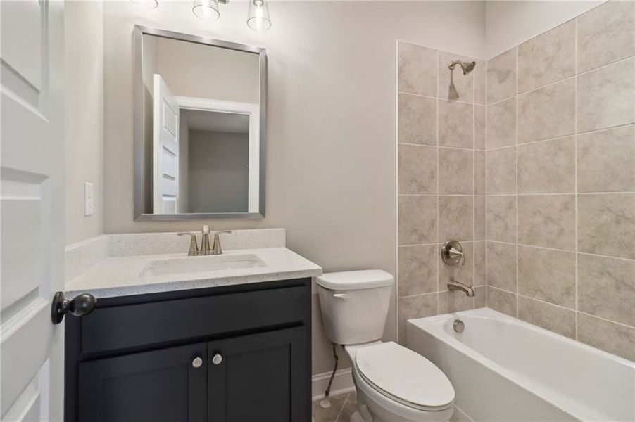 Furnished interior view inside a new home in , Dawsonville (Image 6).