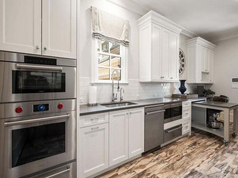 Furnished interior view inside a new home in , Alpharetta (Image 9). Furnished interior view inside a new home in , Alpharetta (Image 9).