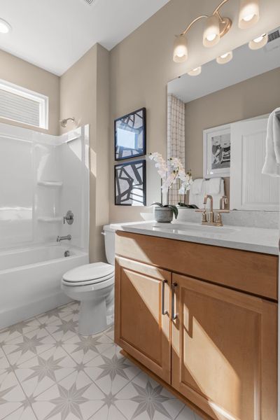 Representative furnished interior of a home built from the The Shorebreak by Chesapeake Homes in Traditions at Carolina Forest, Myrtle Beach (Image 48).