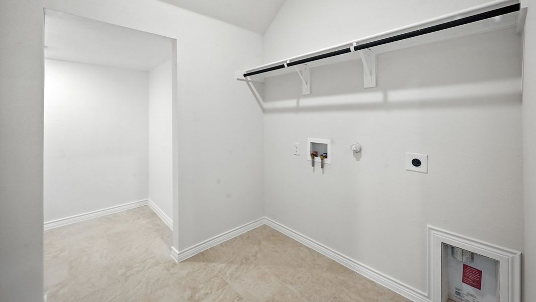 Representative unfurnished interior of a home built from the Tangerine by D.R. Horton in Fireside by the Lake, Garland (Image 16). Representative unfurnished interior of a home built from the Tangerine by D.R. Horton in Fireside by the Lake, Garland (Image 16).