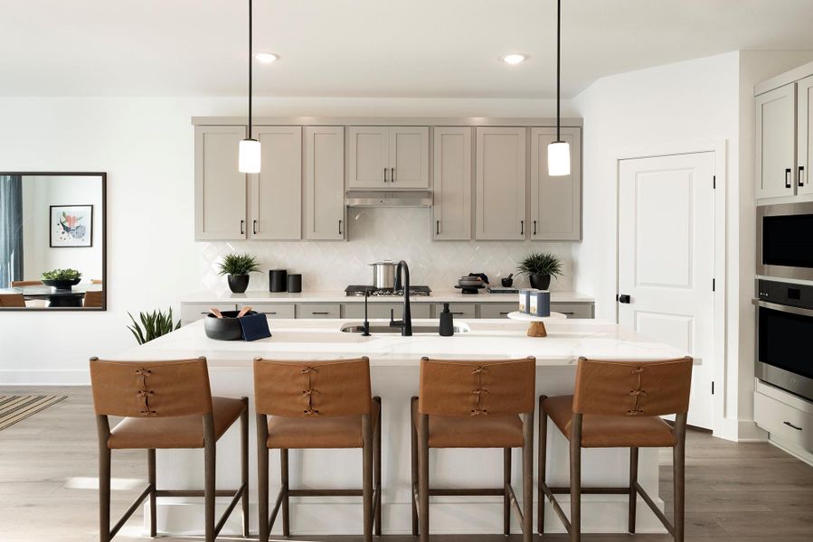 Furnished interior view inside a new home in Parkton Square, Kyle (Image 11). Furnished interior view inside a new home in Parkton Square, Kyle (Image 11).