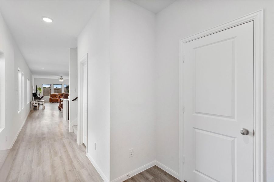 Spacious, unfurnished interior of a new home in Sweetgrass Village, Crosby (Image 21).