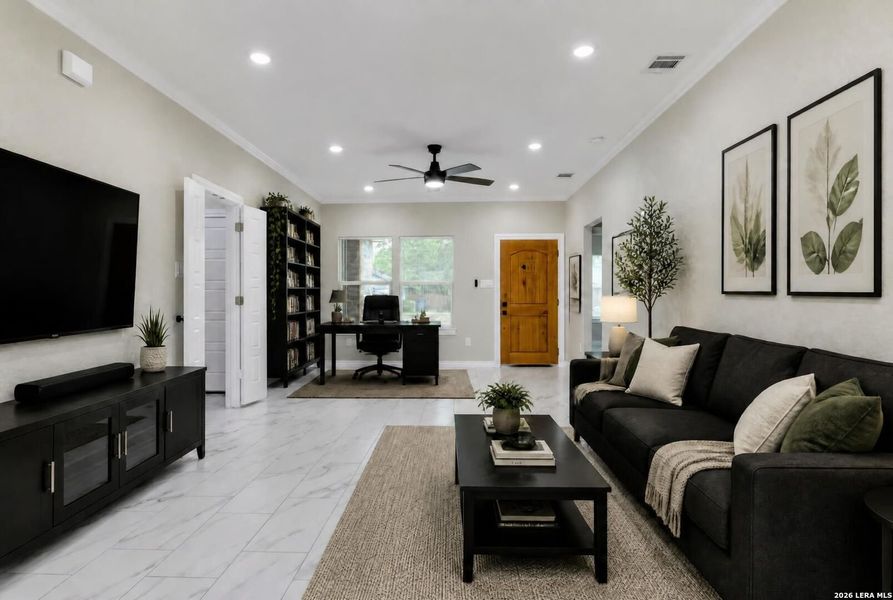 Furnished interior view inside a new home in , Kirby (Image 6).