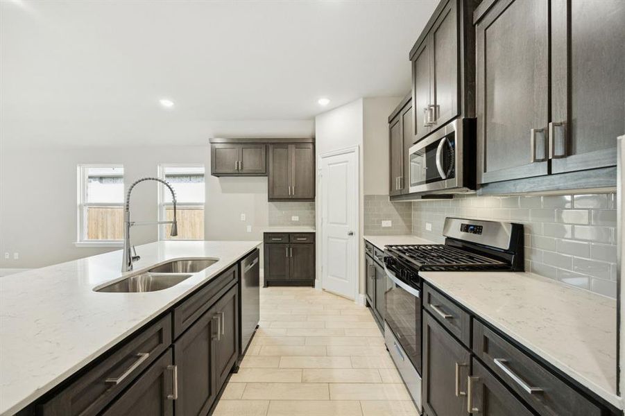 Furnished interior view inside a new home in Sicily, Princeton (Image 9).