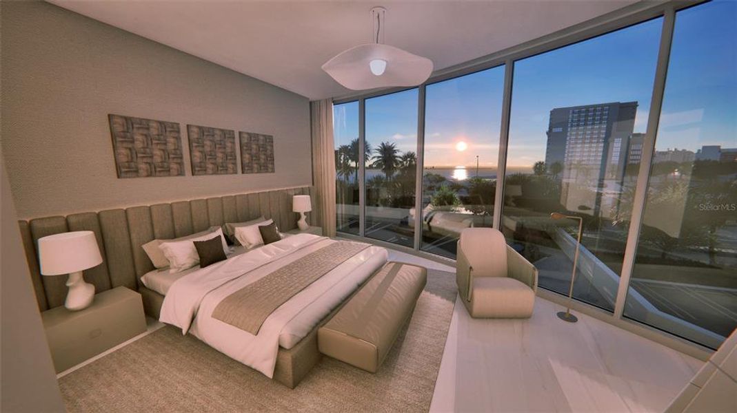 Furnished interior view inside a new home in , Clearwater (Image 7).