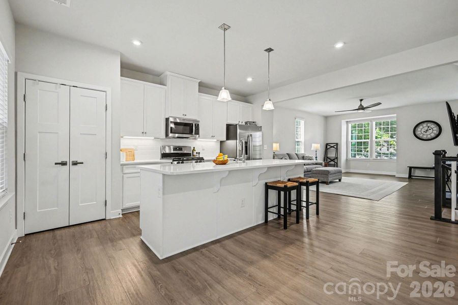 Furnished interior view inside a new home in , Gastonia (Image 16).