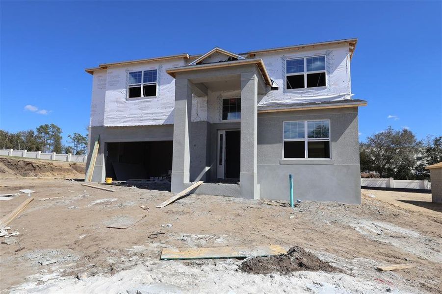 In-progress construction of a new home in Wolf Lake Ranch, Apopka, FL (Image 9).