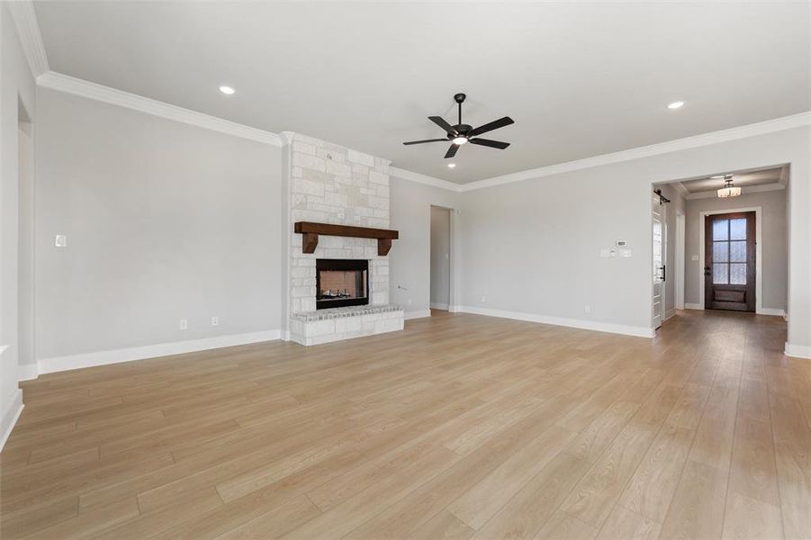 Spacious, unfurnished interior of a new home in Creekview Addition, Van Alstyne (Image 20).