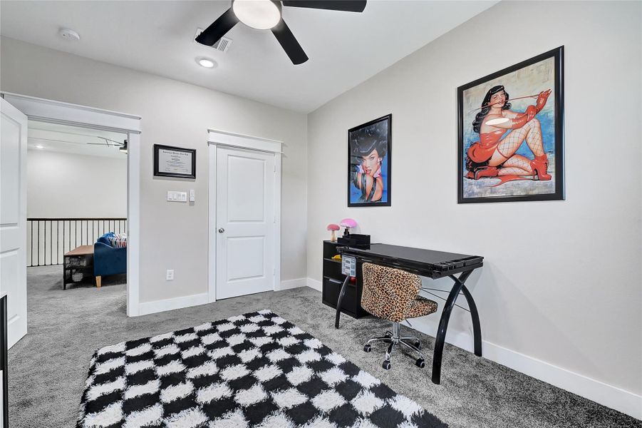 Furnished interior view inside a new home in , La Porte (Image 14).