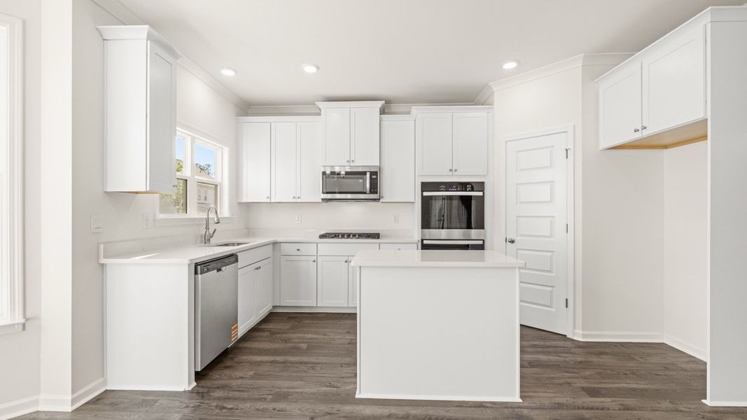 Furnished interior view inside a new home in Wildwood, Covington (Image 6). Furnished interior view inside a new home in Wildwood, Covington (Image 6).