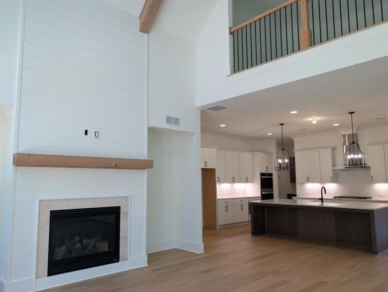 Furnished interior view inside a new home in Arden on Lanier, Cumming (Image 8).