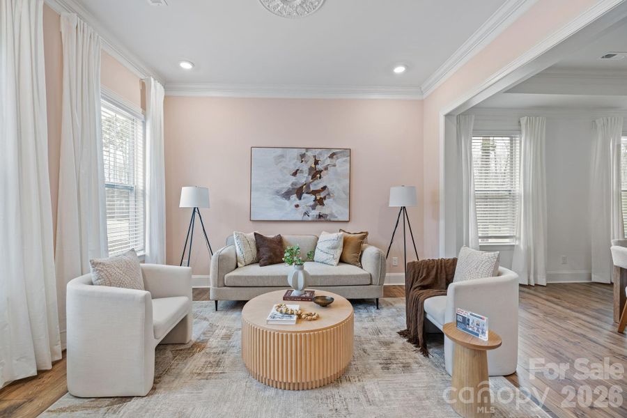 Furnished interior view inside a new home in , Indian Trail (Image 28).