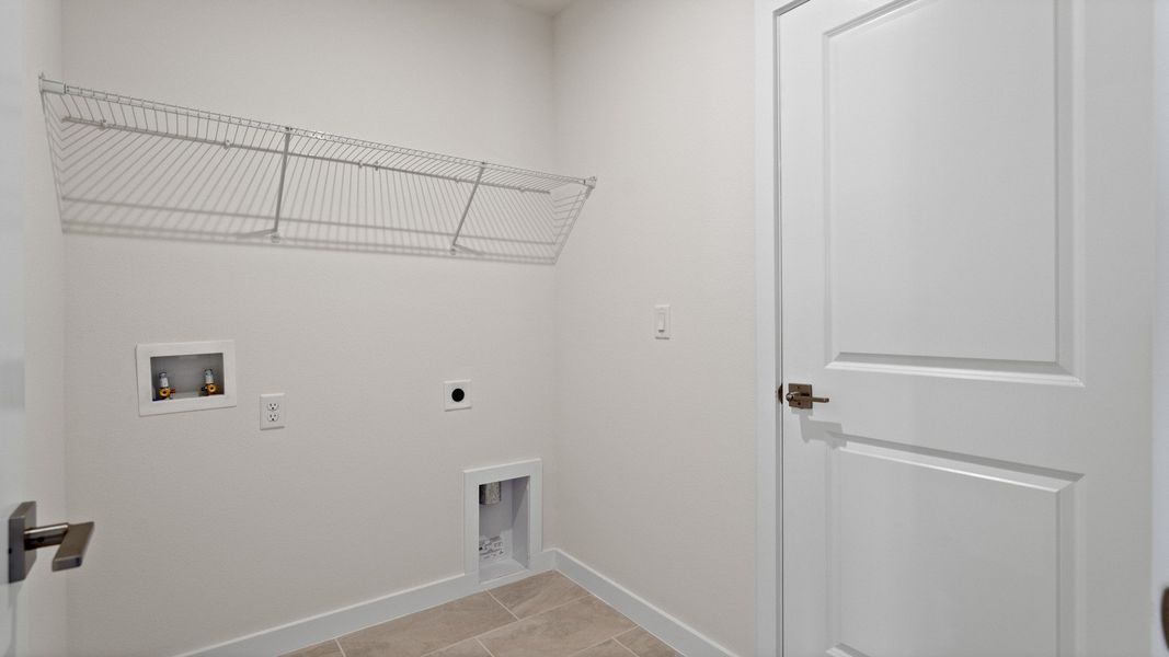 The Atwood Laundry Room by DRB Homes in Hamilton Bluff, Haines City, FL The Atwood Laundry Room by DRB Homes in Hamilton Bluff, Haines City, FL