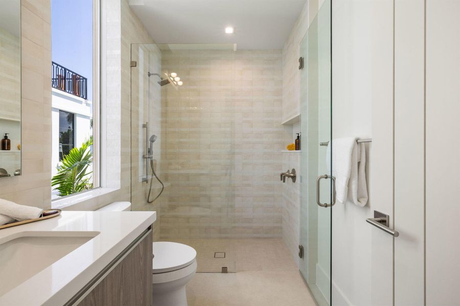 Furnished interior view inside a new home in , Delray Beach (Image 34).