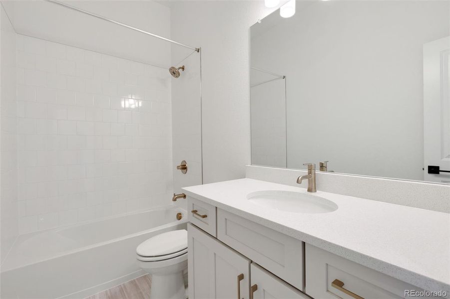 Furnished interior view inside a new home in Highlands Preserve, Mead (Image 11).
