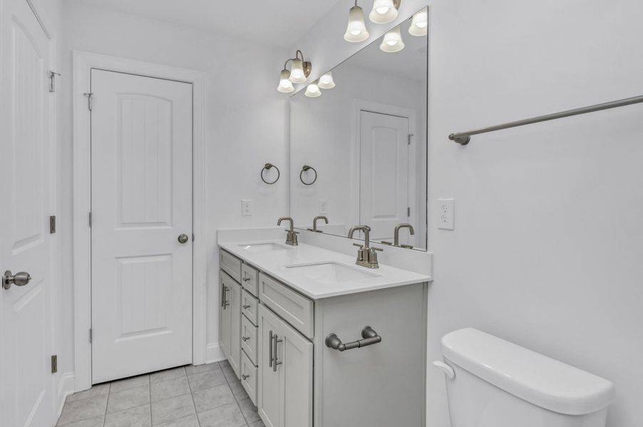 Furnished interior view inside a new home in Lake Carolina Townhomes, Columbia (Image 20).